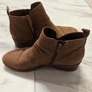 Suede ankle boots